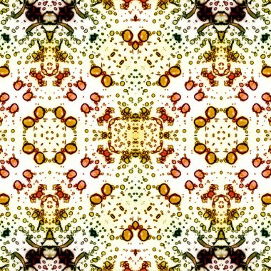 Kusursuz etnik düzen. Soyut retro arka plan. Kusursuz bir doku. Simetrik arkaplan. Sanat dokusu