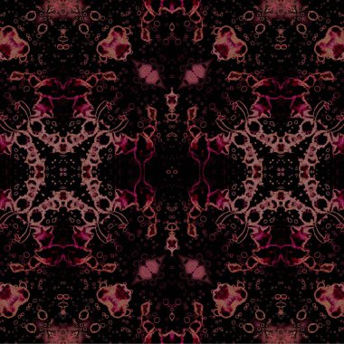 Kusursuz etnik düzen. Soyut retro arka plan. Kusursuz bir doku. Simetrik arkaplan. Sanat dokusu