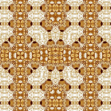 Kusursuz etnik düzen. Soyut retro arka plan. Kusursuz bir doku. Simetrik arkaplan. Sanat dokusu