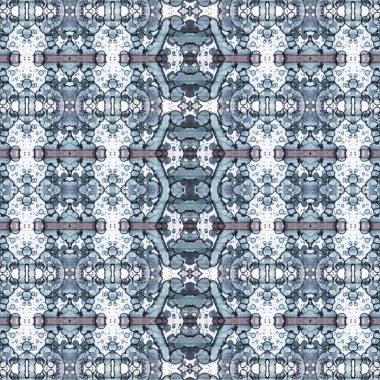 Kusursuz etnik düzen. Soyut retro arka plan. Kusursuz bir doku. Simetrik arkaplan. Sanat dokusu