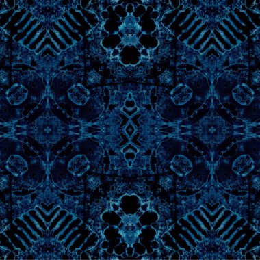 Kusursuz etnik düzen. Soyut retro arka plan. Kusursuz bir doku. Simetrik arkaplan. Sanat dokusu