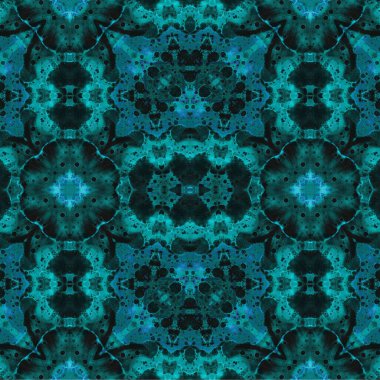 Kusursuz etnik düzen. Soyut retro arka plan. Kusursuz bir doku. Simetrik arkaplan. Sanat dokusu