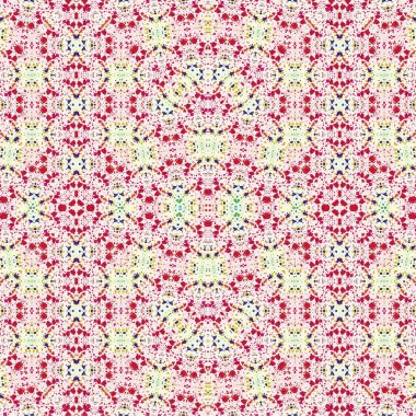 Kusursuz etnik düzen. Soyut retro arka plan. Kusursuz bir doku. Simetrik arkaplan. Sanat dokusu