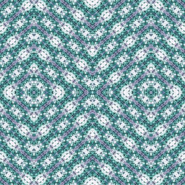 Kusursuz etnik düzen. Soyut retro arka plan. Kusursuz bir doku. Simetrik arkaplan. Sanat dokusu