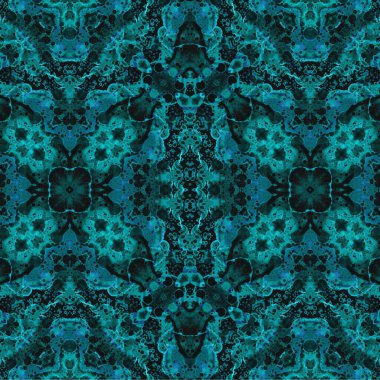 Kusursuz etnik düzen. Soyut retro arka plan. Kusursuz bir doku. Simetrik arkaplan. Sanat dokusu