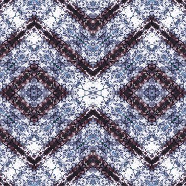 Kusursuz etnik düzen. Soyut retro arka plan. Kusursuz bir doku. Simetrik arkaplan. Sanat dokusu