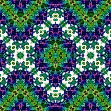 Kusursuz etnik düzen. Soyut retro arka plan. Kusursuz bir doku. Simetrik arkaplan. Sanat dokusu