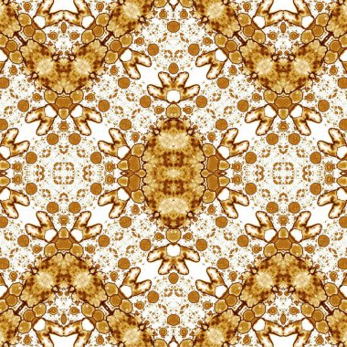 Kusursuz etnik düzen. Soyut retro arka plan. Kusursuz bir doku. Simetrik arkaplan. Sanat dokusu