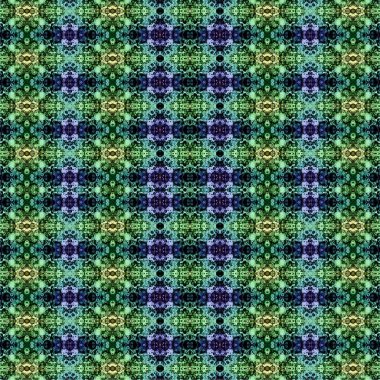 Kusursuz etnik düzen. Soyut retro arka plan. Kusursuz bir doku. Simetrik arkaplan. Sanat dokusu