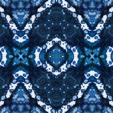 Kusursuz etnik düzen. Soyut retro arka plan. Kusursuz bir doku. Simetrik arkaplan. Sanat dokusu