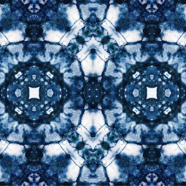 Kusursuz etnik düzen. Soyut retro arka plan. Kusursuz bir doku. Simetrik arkaplan. Sanat dokusu