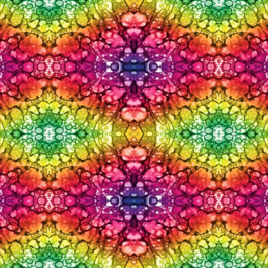 Kusursuz etnik düzen. Soyut retro arka plan. Kusursuz bir doku. Simetrik arkaplan. Sanat dokusu