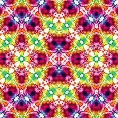 Kusursuz etnik düzen. Soyut retro arka plan. Kusursuz bir doku. Simetrik arkaplan. Sanat dokusu