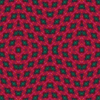 Kusursuz etnik düzen. Soyut retro arka plan. Kusursuz bir doku. Simetrik arkaplan. Sanat dokusu