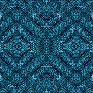 Kusursuz etnik düzen. Soyut retro arka plan. Kusursuz bir doku. Simetrik arkaplan. Sanat dokusu