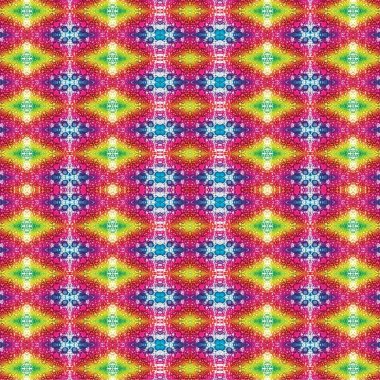 Kusursuz etnik düzen. Soyut retro arka plan. Kusursuz bir doku. Simetrik arkaplan. Sanat dokusu