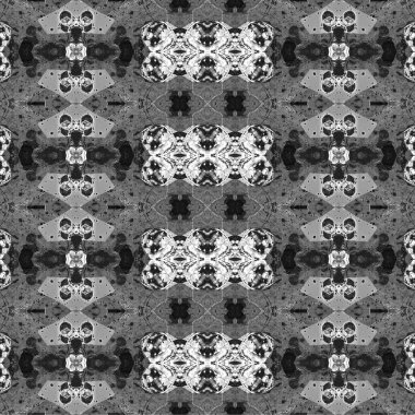 Kusursuz etnik düzen. Soyut retro arka plan. Kusursuz bir doku. Simetrik arkaplan. Sanat dokusu