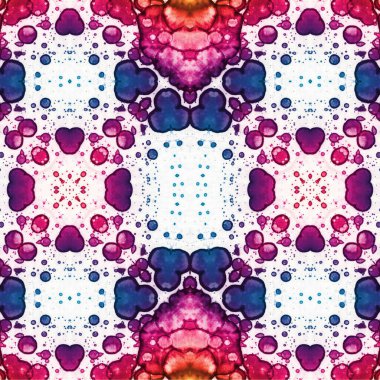 Kusursuz etnik düzen. Soyut retro arka plan. Kusursuz bir doku. Simetrik arkaplan. Sanat dokusu