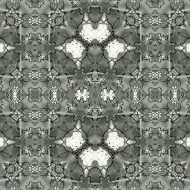 Kusursuz etnik düzen. Soyut retro arka plan. Kusursuz bir doku. Simetrik arkaplan. Sanat dokusu