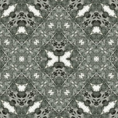 Kusursuz etnik düzen. Soyut retro arka plan. Kusursuz bir doku. Simetrik arkaplan. Sanat dokusu