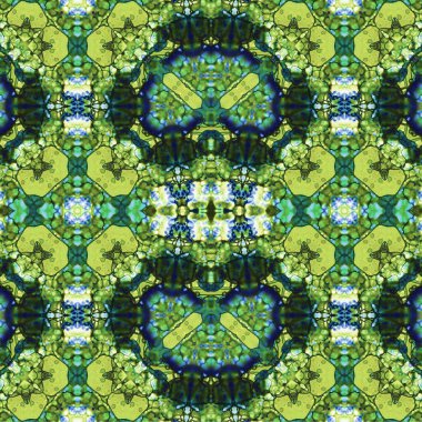 Kusursuz etnik düzen. Soyut retro arka plan. Kusursuz bir doku. Simetrik arkaplan. Sanat dokusu