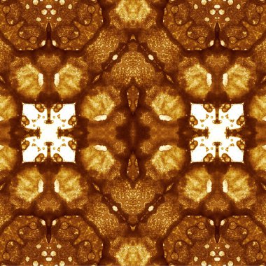 Kusursuz etnik düzen. Soyut retro arka plan. Kusursuz bir doku. Simetrik arkaplan. Sanat dokusu