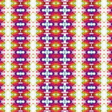 Kusursuz etnik düzen. Soyut retro arka plan. Kusursuz bir doku. Simetrik arkaplan. Sanat dokusu