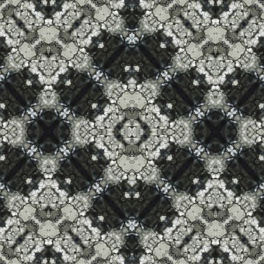 Kusursuz etnik düzen. Soyut retro arka plan. Kusursuz bir doku. Simetrik arkaplan. Sanat dokusu