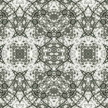 Kusursuz etnik düzen. Soyut retro arka plan. Kusursuz bir doku. Simetrik arkaplan. Sanat dokusu