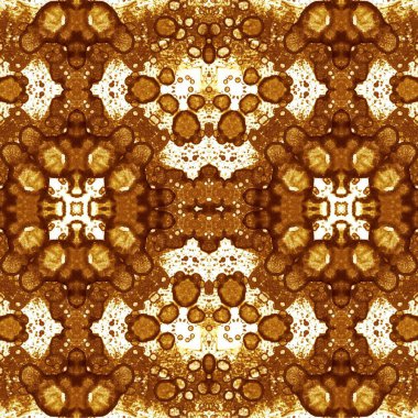 Kusursuz etnik düzen. Soyut retro arka plan. Kusursuz bir doku. Simetrik arkaplan. Sanat dokusu