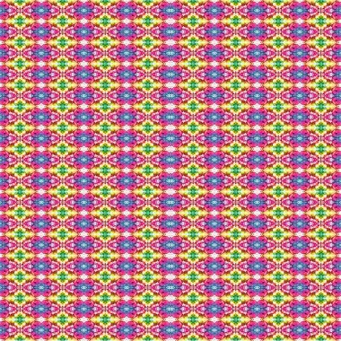 Kusursuz etnik düzen. Soyut retro arka plan. Kusursuz bir doku. Simetrik arkaplan. Sanat dokusu