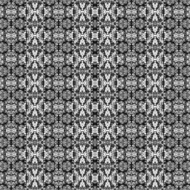 Kusursuz etnik düzen. Soyut retro arka plan. Kusursuz bir doku. Simetrik arkaplan. Sanat dokusu