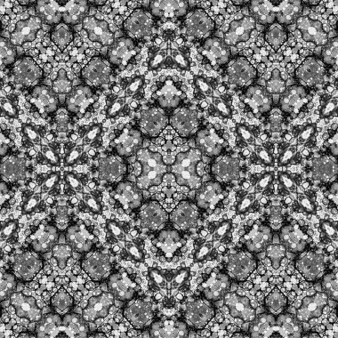 Kusursuz etnik düzen. Soyut retro arka plan. Kusursuz bir doku. Simetrik arkaplan. Sanat dokusu