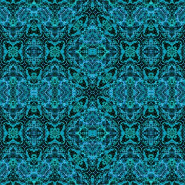 Kusursuz etnik düzen. Soyut retro arka plan. Kusursuz bir doku. Simetrik arkaplan. Sanat dokusu