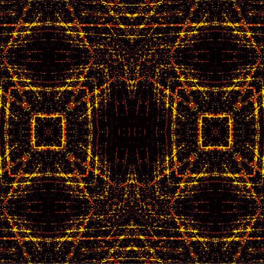 Kusursuz etnik düzen. Soyut retro arka plan. Kusursuz bir doku. Simetrik arkaplan. Sanat dokusu