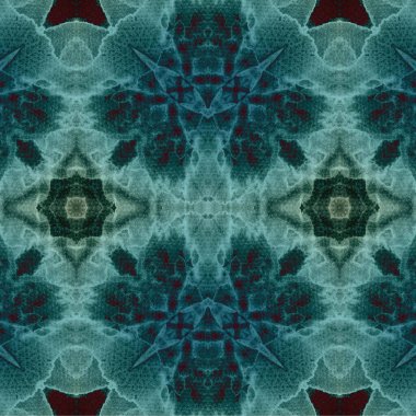 Kusursuz etnik düzen. Soyut retro arka plan. Kusursuz bir doku. Simetrik arkaplan. Sanat dokusu