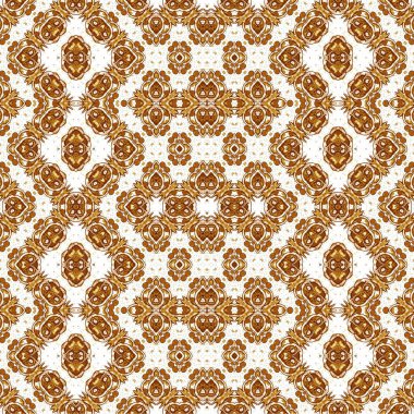 Kusursuz etnik düzen. Soyut retro arka plan. Kusursuz bir doku. Simetrik arkaplan. Sanat dokusu