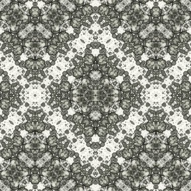 Kusursuz etnik düzen. Soyut retro arka plan. Kusursuz bir doku. Simetrik arkaplan. Sanat dokusu