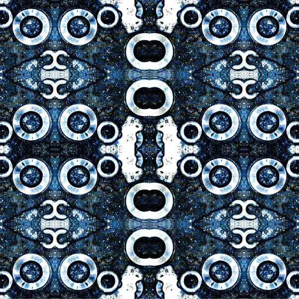 Kusursuz etnik düzen. Soyut retro arka plan. Kusursuz bir doku. Simetrik arkaplan. Sanat dokusu