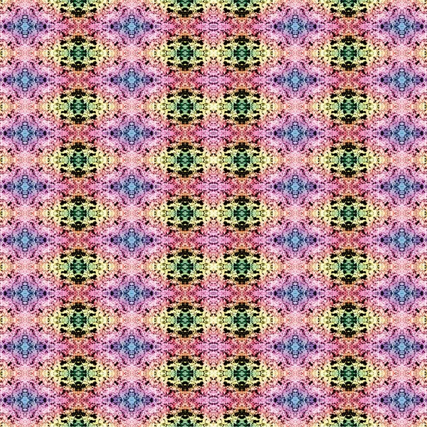 Kusursuz etnik düzen. Soyut retro arka plan. Kusursuz bir doku. Simetrik arkaplan. Sanat dokusu