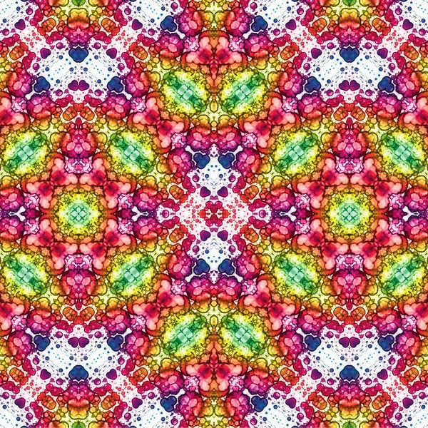 Kusursuz etnik düzen. Soyut retro arka plan. Kusursuz bir doku. Simetrik arkaplan. Sanat dokusu