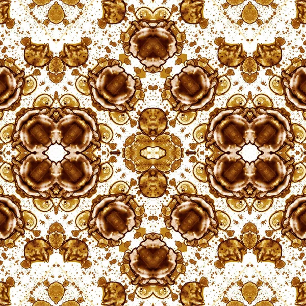 Kusursuz etnik düzen. Soyut retro arka plan. Kusursuz bir doku. Simetrik arkaplan. Sanat dokusu