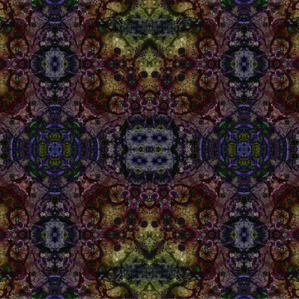 Kusursuz etnik düzen. Soyut retro arka plan. Kusursuz bir doku. Simetrik arkaplan. Sanat dokusu