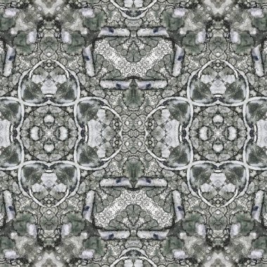 Kusursuz kaleydoskop deseni. Soyut etnik köken. Kusursuz bir doku. Yaratıcı bir geçmiş. Çizimler