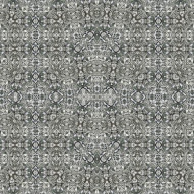 Kusursuz kaleydoskop deseni. Soyut etnik köken. Kusursuz bir doku. Yaratıcı bir geçmiş. Çizimler