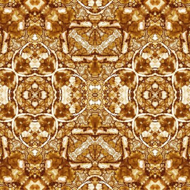 Kusursuz kaleydoskop deseni. Soyut etnik köken. Kusursuz bir doku. Yaratıcı bir geçmiş. Çizimler