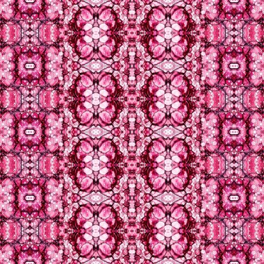 Kusursuz kaleydoskop deseni. Soyut etnik köken. Kusursuz bir doku. Yaratıcı bir geçmiş. Çizimler