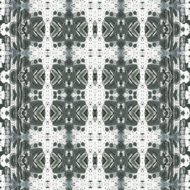 Kusursuz kaleydoskop deseni. Soyut etnik köken. Kusursuz bir doku. Yaratıcı bir geçmiş. Çizimler