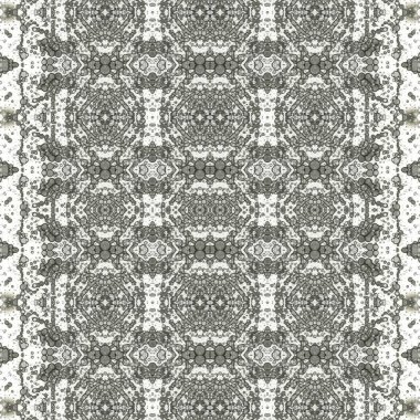 Kusursuz kaleydoskop deseni. Soyut etnik köken. Kusursuz bir doku. Yaratıcı bir geçmiş. Çizimler