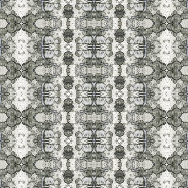 Kusursuz kaleydoskop deseni. Soyut etnik köken. Kusursuz bir doku. Yaratıcı bir geçmiş. Çizimler